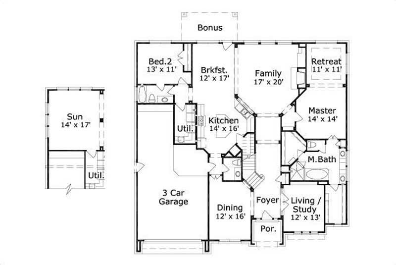 FIRST STORY FLOOR PLAN