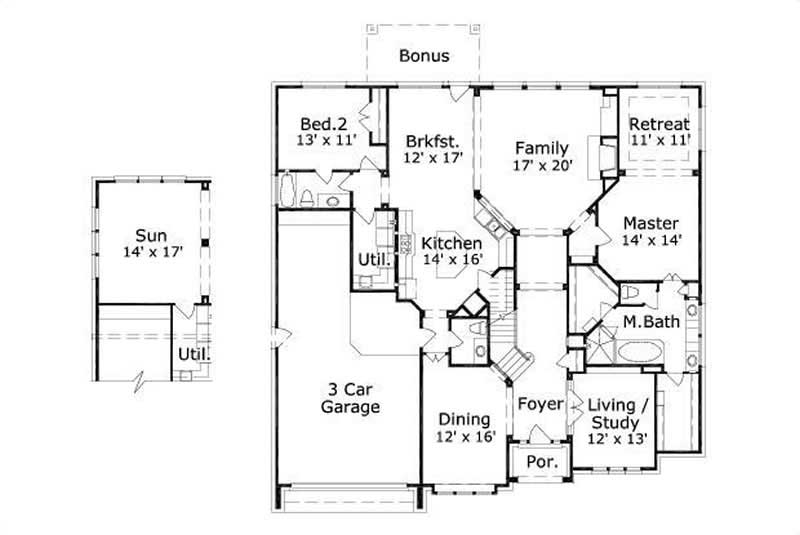 FIRST STORY FLOOR PLAN