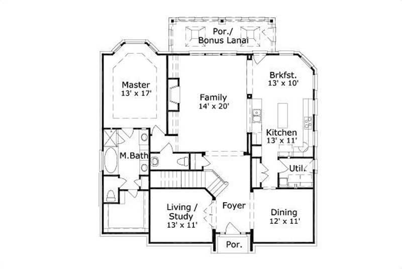 FIRST STORY FLOOR PLAN