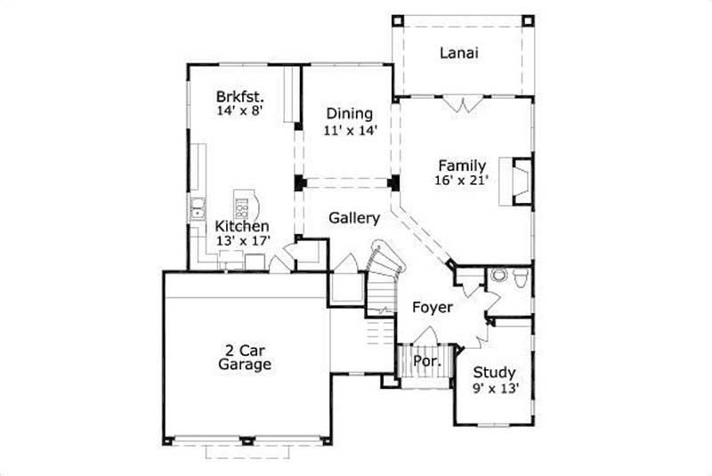 FIRST STORY FLOOR PLAN