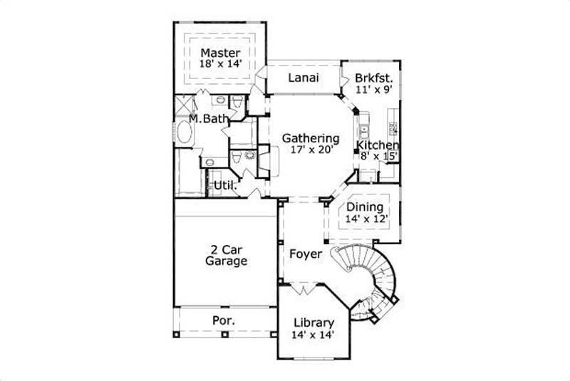 FIRST STORY FLOOR PLAN