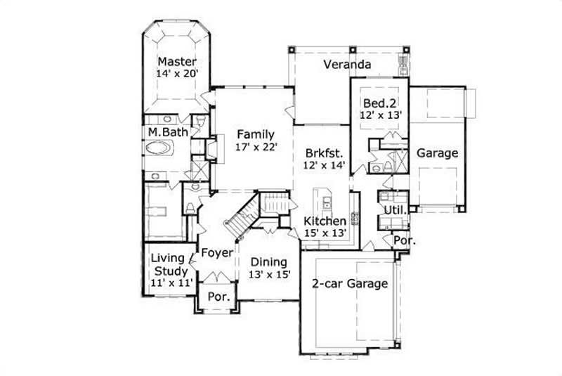 FIRST STORY FLOOR PLAN