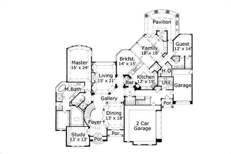 FIRST STORY FLOOR PLAN