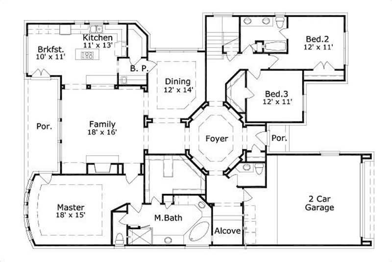 FIRST STORY FLOOR PLAN