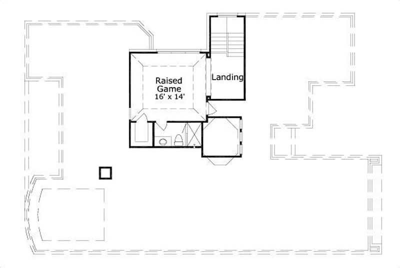 SECOND STORY FLOOR PLAN