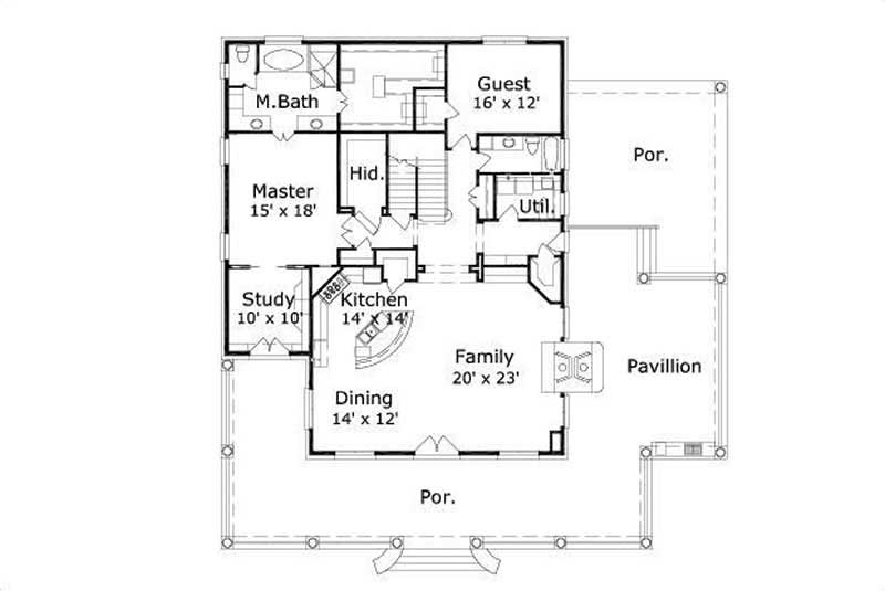 FIRST STORY FLOOR PLAN