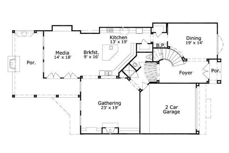 FIRST STORY FLOOR PLAN