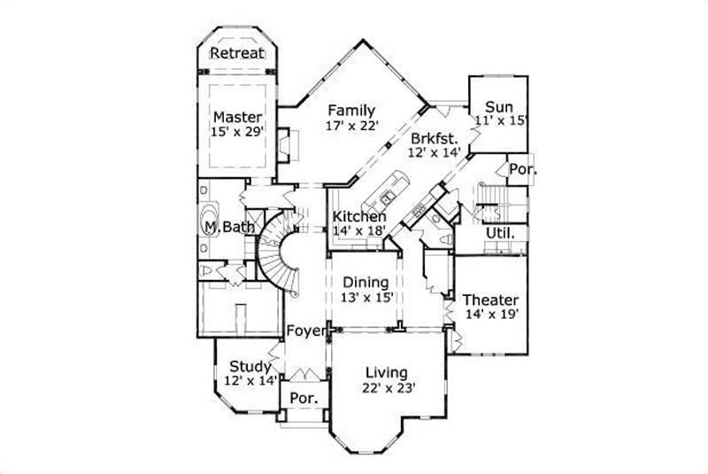 FIRST STORY FLOOR PLAN