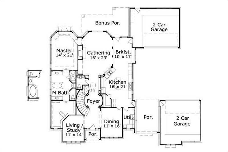FIRST STORY FLOOR PLAN