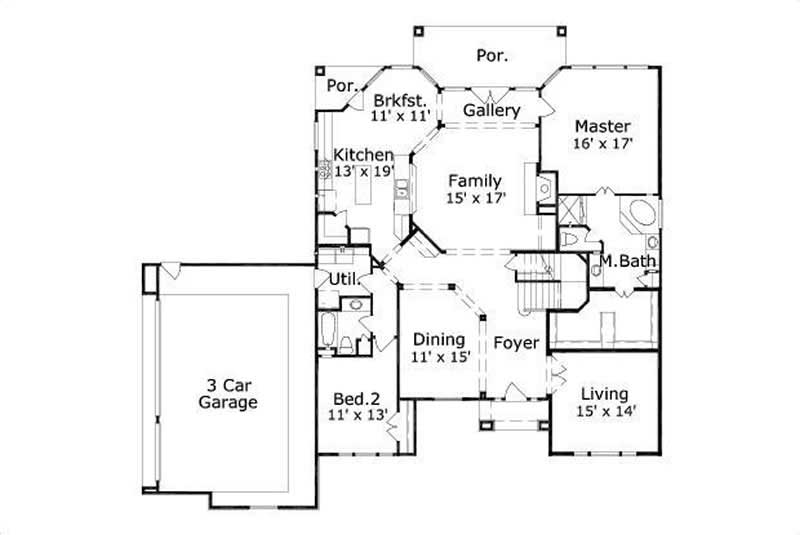 FIRST STORY FLOOR PLAN