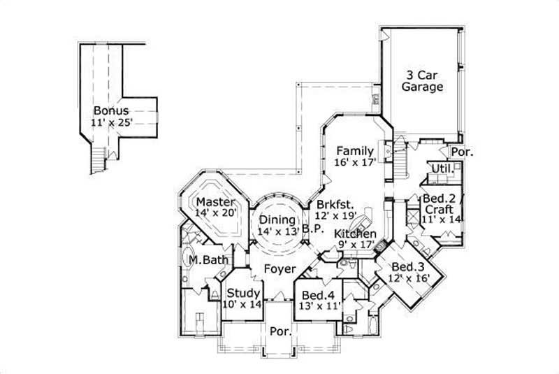 FIRST STORY FLOOR PLAN