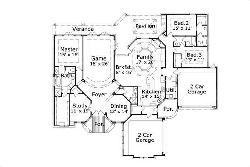 FIRST STORY FLOOR PLAN