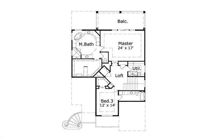 THIRD STORY FLOOR PLAN