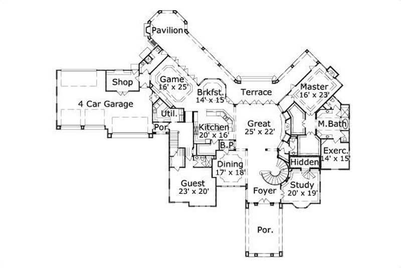 FIRST STORY FLOOR PLAN
