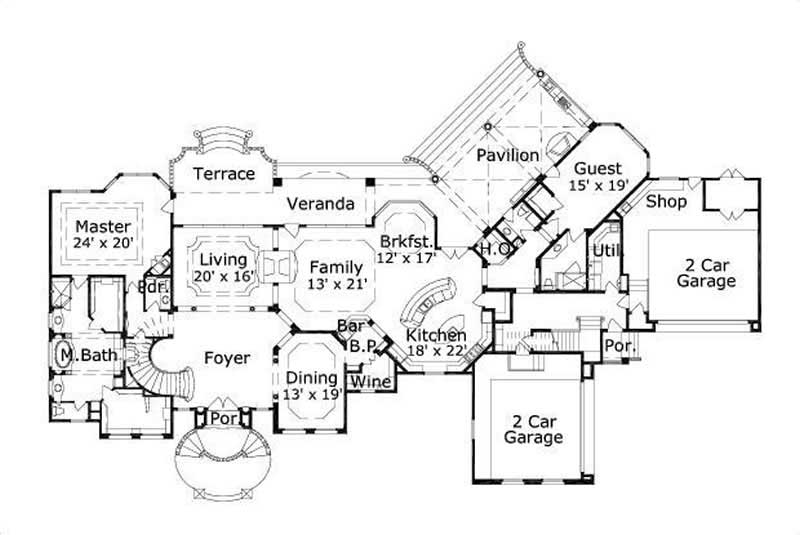 FIRST STORY FLOOR PLAN