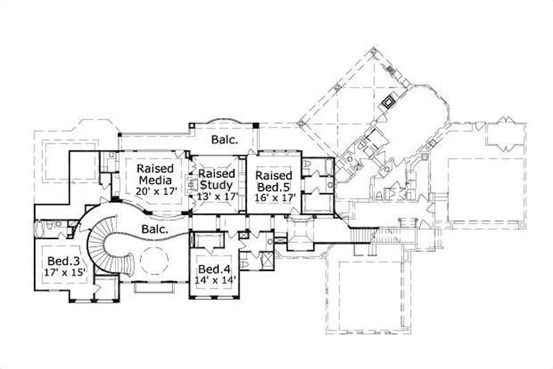 SECOND STORY FLOOR PLAN