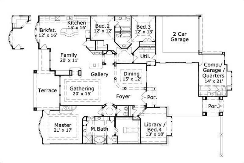 FIRST STORY FLOOR PLAN