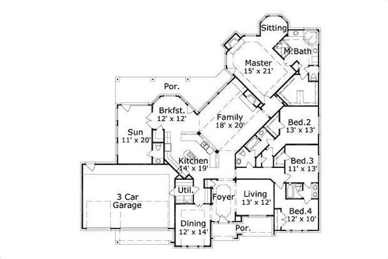 FIRST STORY FLOOR PLAN