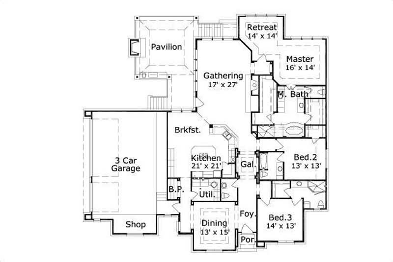 FIRST STORY FLOOR PLAN