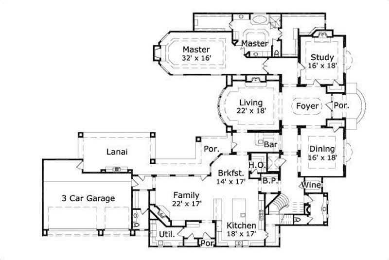 FIRST STORY FLOOR PLAN