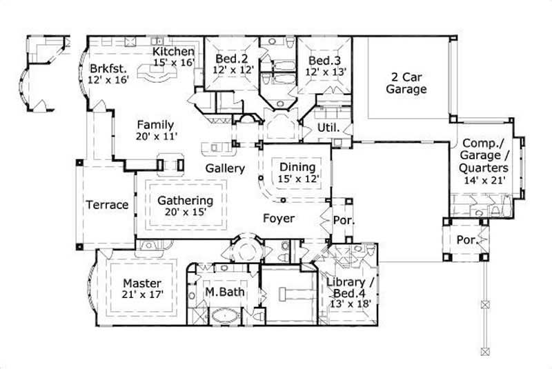 FIRST STORY FLOOR PLAN
