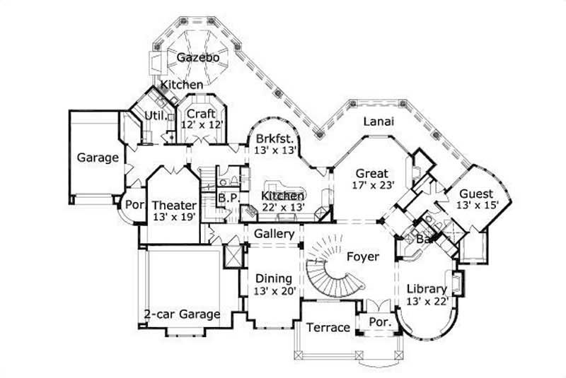 FIRST STORY FLOOR PLAN