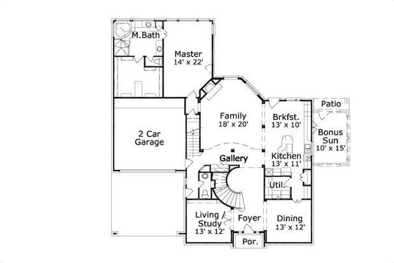 FIRST STORY FLOOR PLAN
