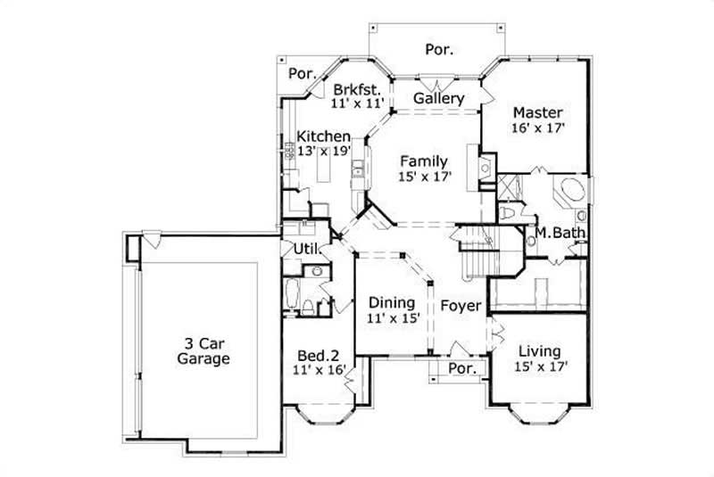 FIRST STORY FLOOR PLAN
