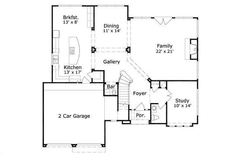 FIRST STORY FLOOR PLAN