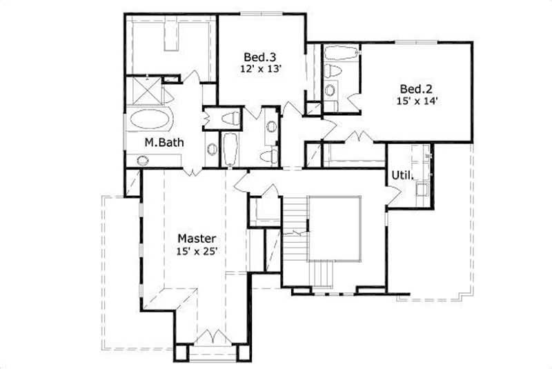 SECOND STORY FLOOR PLAN