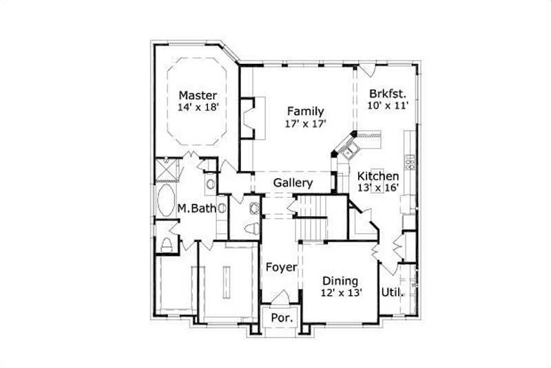 FIRST STORY FLOOR PLAN