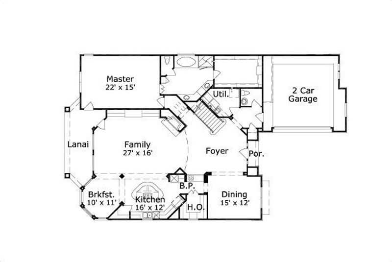 MAIN LEVEL FLOOR PLAN