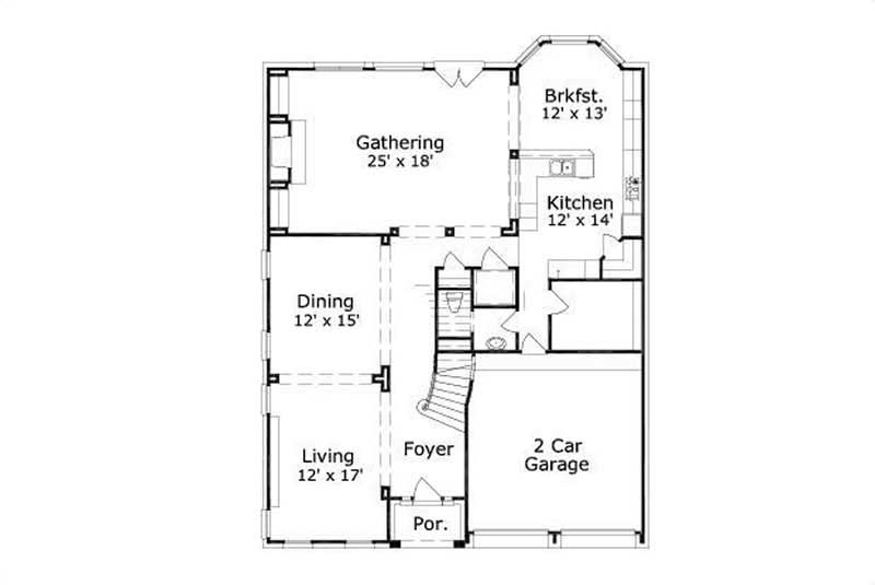 MAIN LEVEL FLOOR PLAN