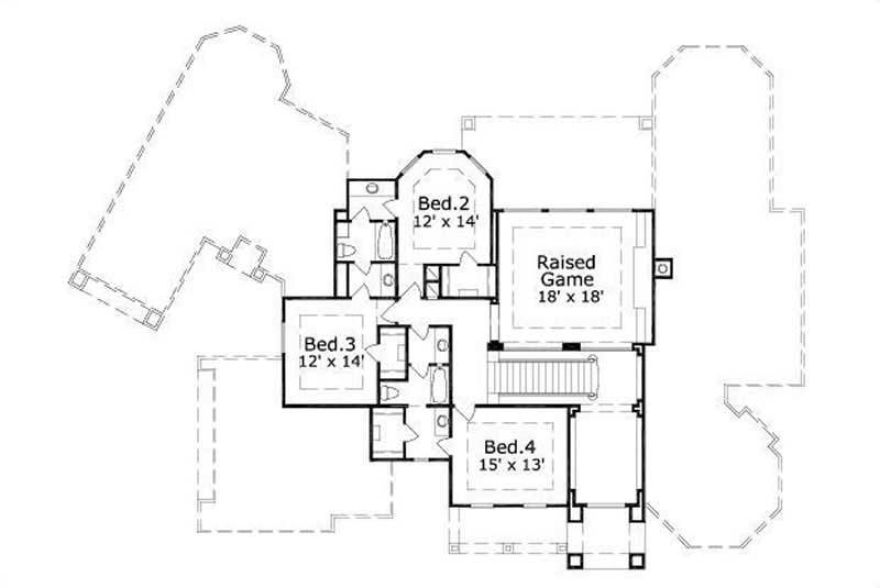 SECOND LEVEL FLOOR PLAN