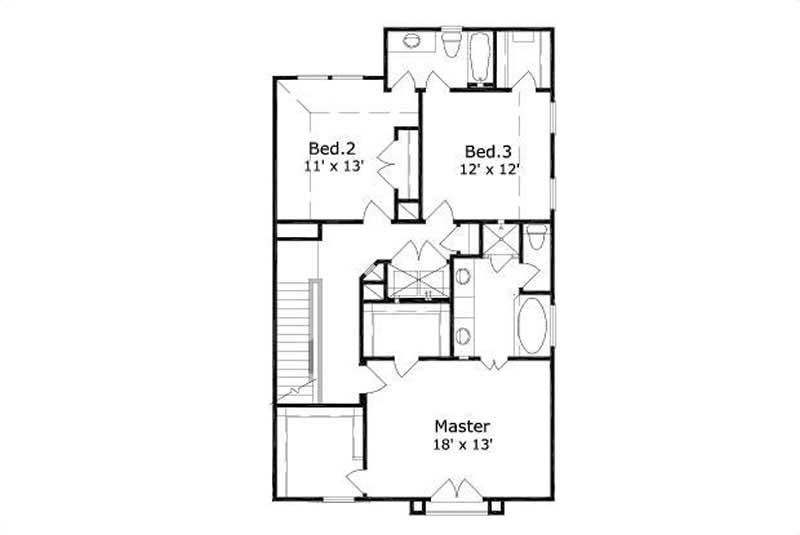 SECOND LEVEL FLOOR PLAN