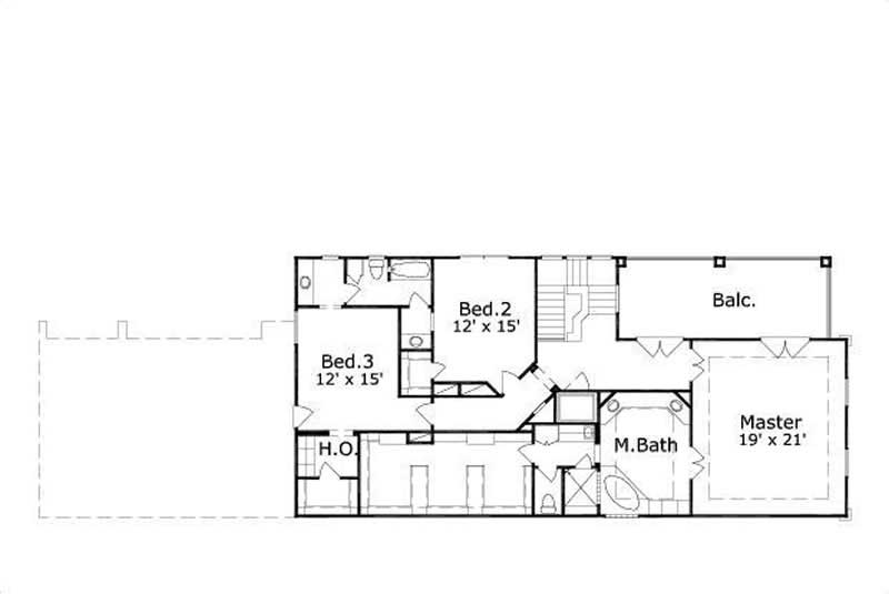 SECOND LEVEL FLOOR PLAN