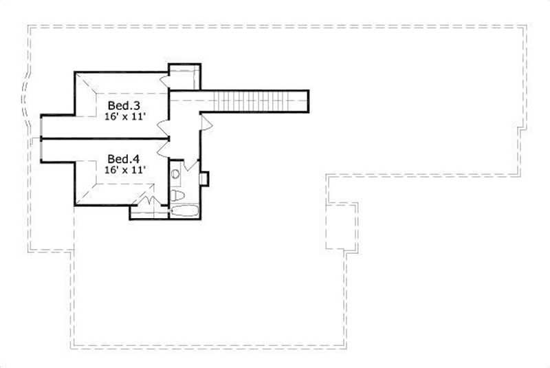 SECOND LEVEL FLOOR PLAN