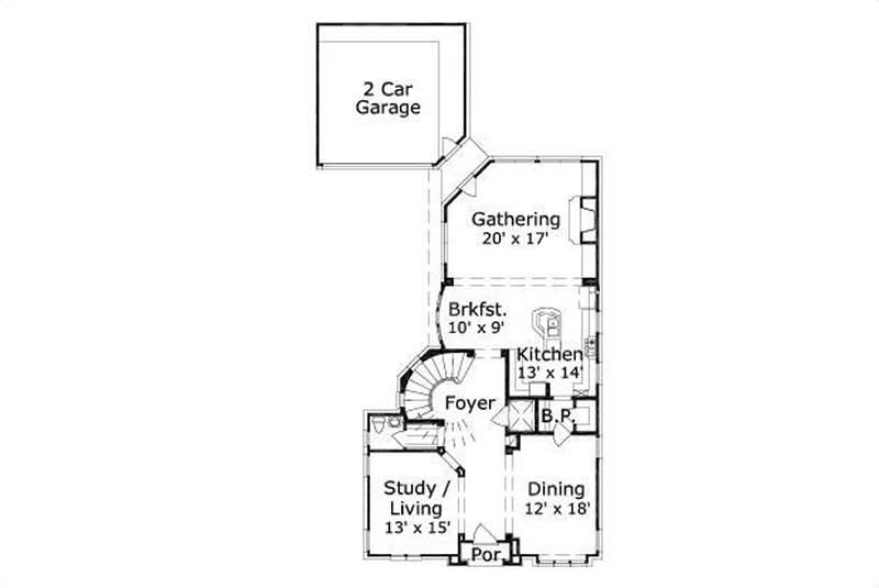 MAIN LEVEL FLOOR PLAN