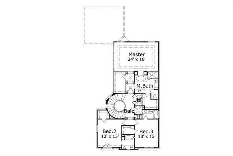 SECOND LEVEL FLOOR PLAN