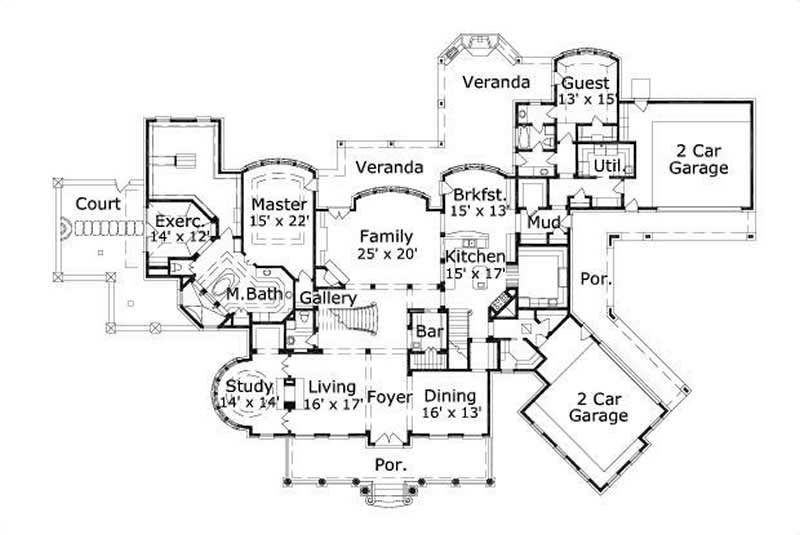 MAIN LEVEL FLOOR PLAN