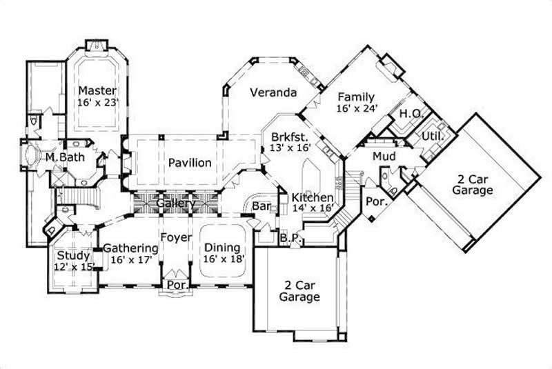 MAIN LEVEL FLOOR PLAN