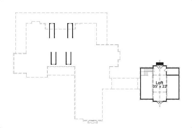 SECOND LEVEL FLOOR PLAN