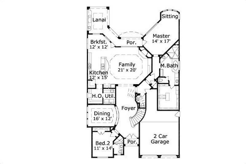 MAIN LEVEL FLOOR PLAN