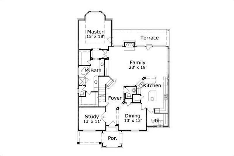 MAIN LEVEL FLOOR PLAN