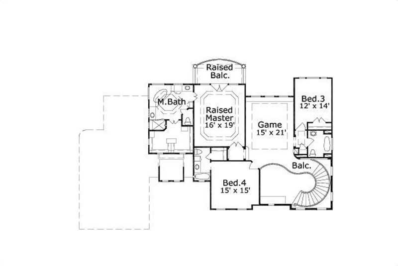 SECOND LEVEL FLOOR PLAN