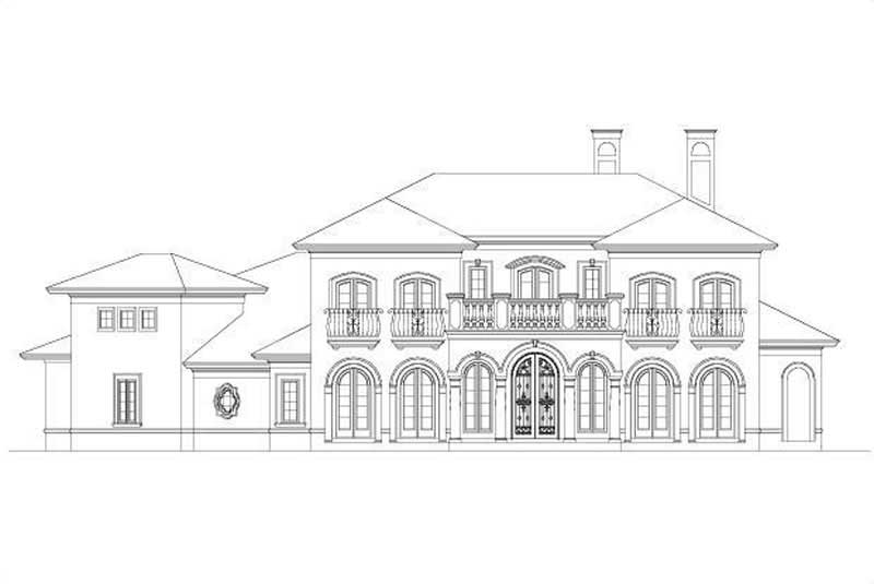 3-Bedroom, 4230 Sq Ft Country Home Plan - 156-1556 - Main Exterior