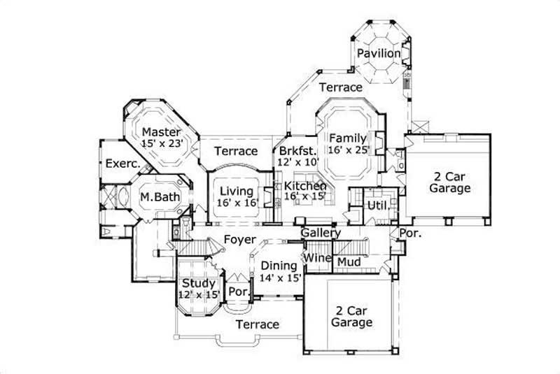 MAIN LEVEL FLOOR PLAN