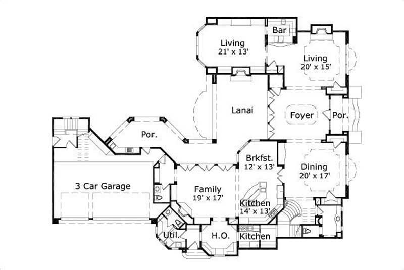 MAIN LEVEL FLOOR PLAN