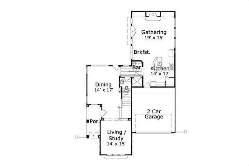 MAIN LEVEL FLOO PLAN