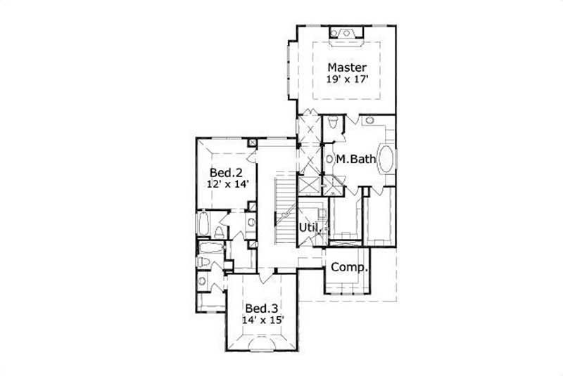 SECOND LEVEL FLOOR PLAN